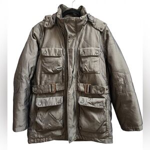 Jeep Snow Winter Hooded Parka Jacket Sz M